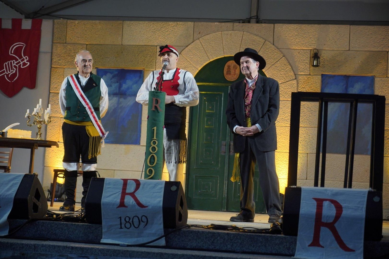 Representación de la destitución del alcalde Cairo.