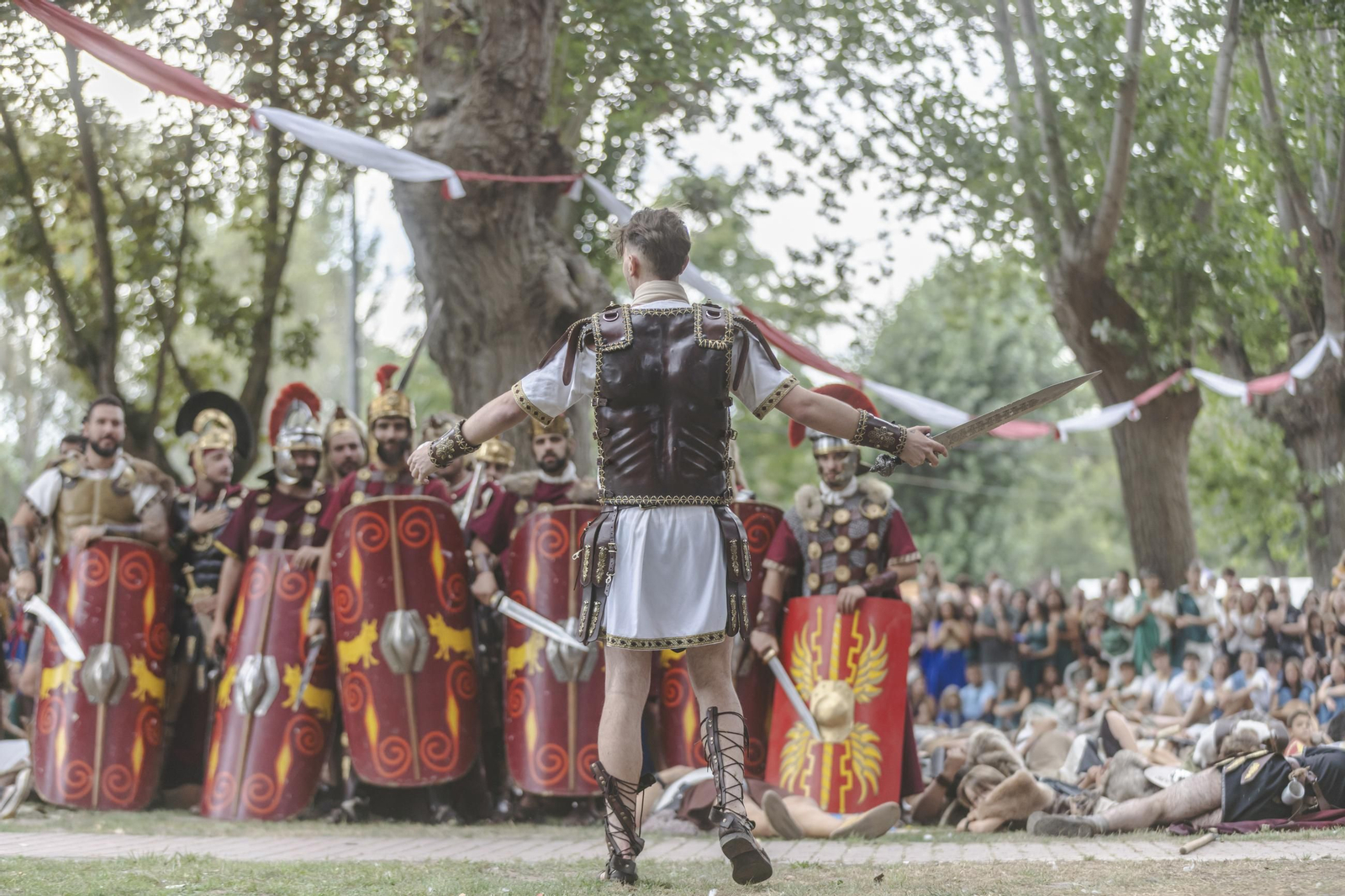 Galería | Los romanos cruzan el Lethes: Xinzo pone fin al Esquecemento, un evento con cifras récord