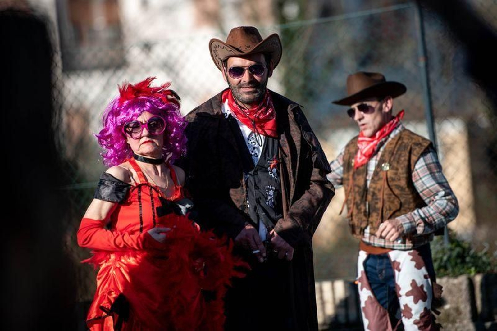 RIBADAVIA (IES O RIBEIRO). 23/02/2020. OURENSE. Desfile de charangas y comparsas, dentro de las actividades del Entroido de Ribadavia. FOTO: ÓSCAR PINAL