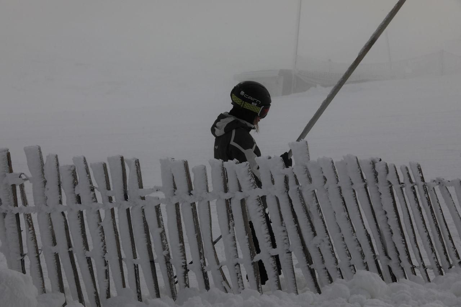 Jornada de esquí en la nieve (Foto: José Paz)