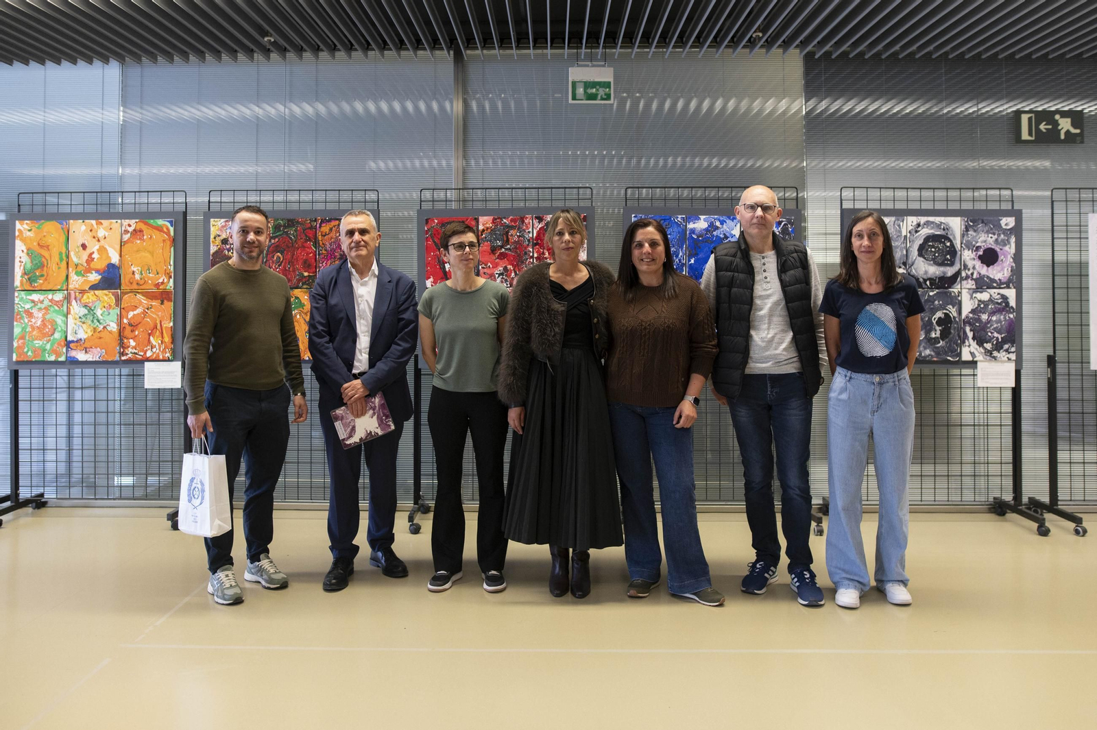 Profesores y personal directivo del Centro Penitenciario de Pereiro de Aguiar.