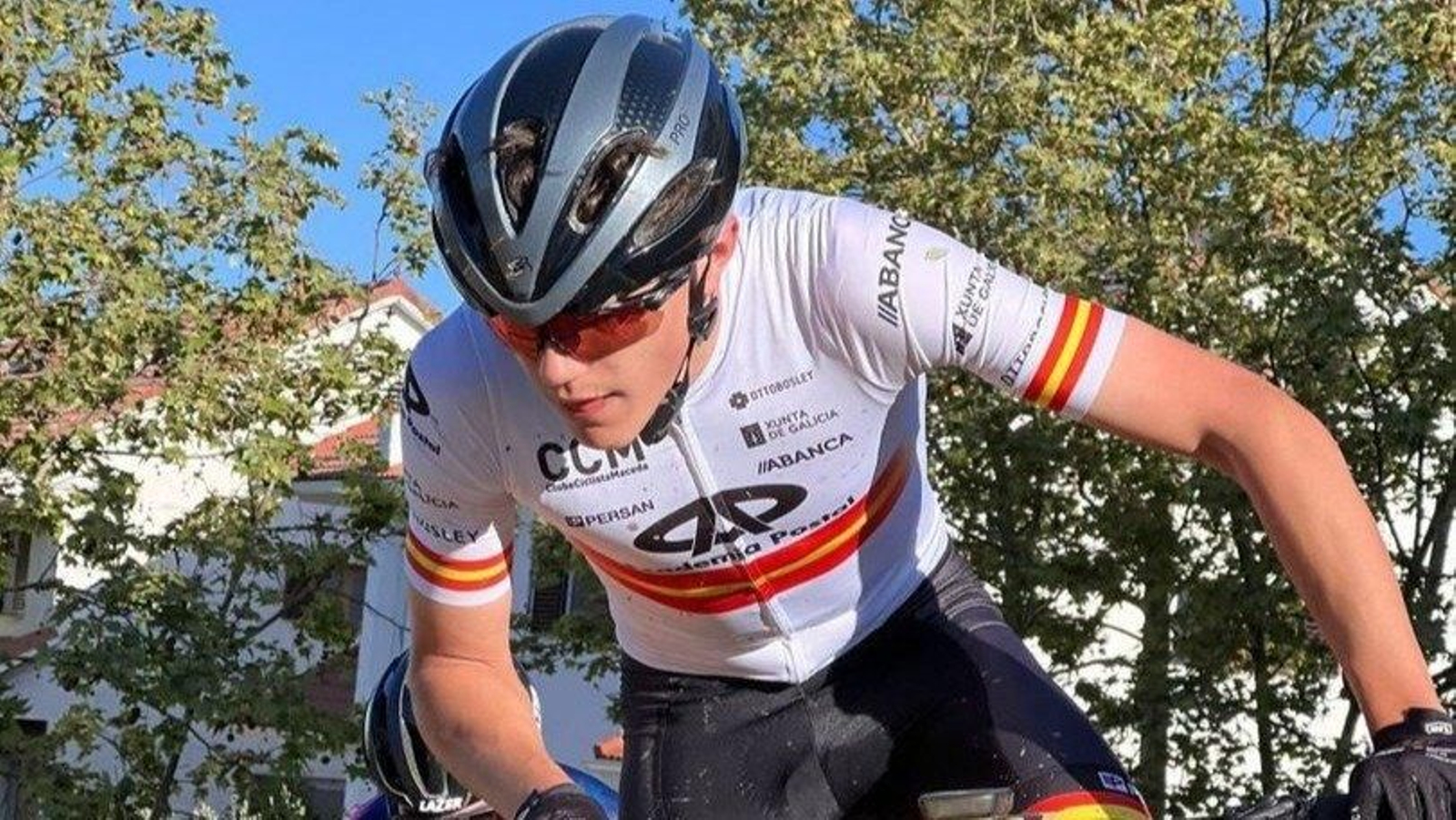 Alejandro García en acción.