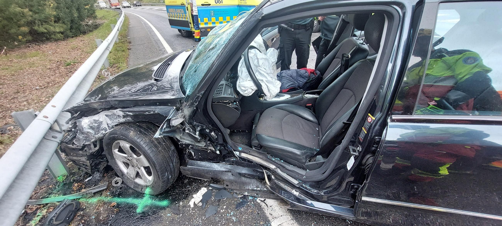 Accidente en San Amaro