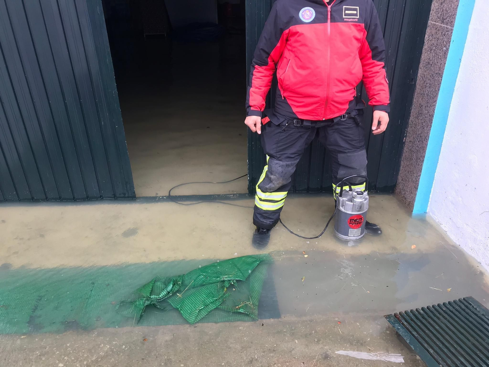 Daños de Fabien en Ourense