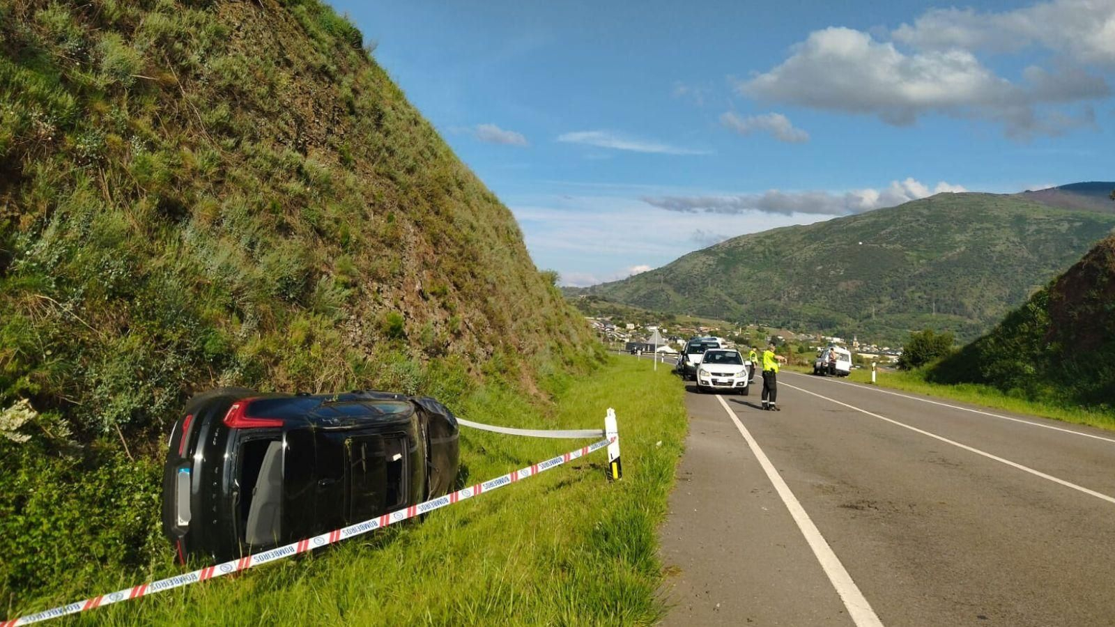 El lugar del accidente