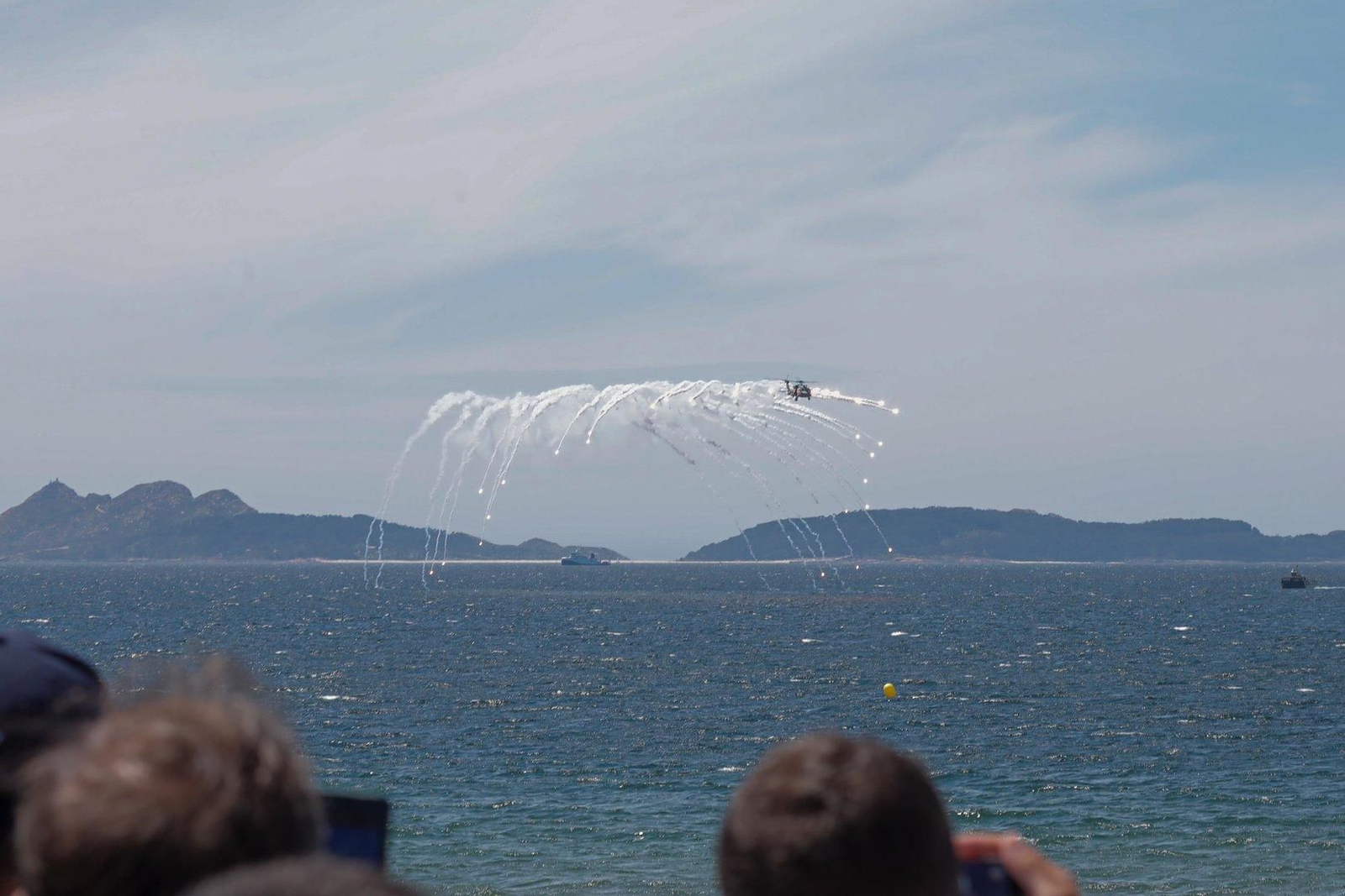 Exhibición flota Dédalo 24 en Samil.