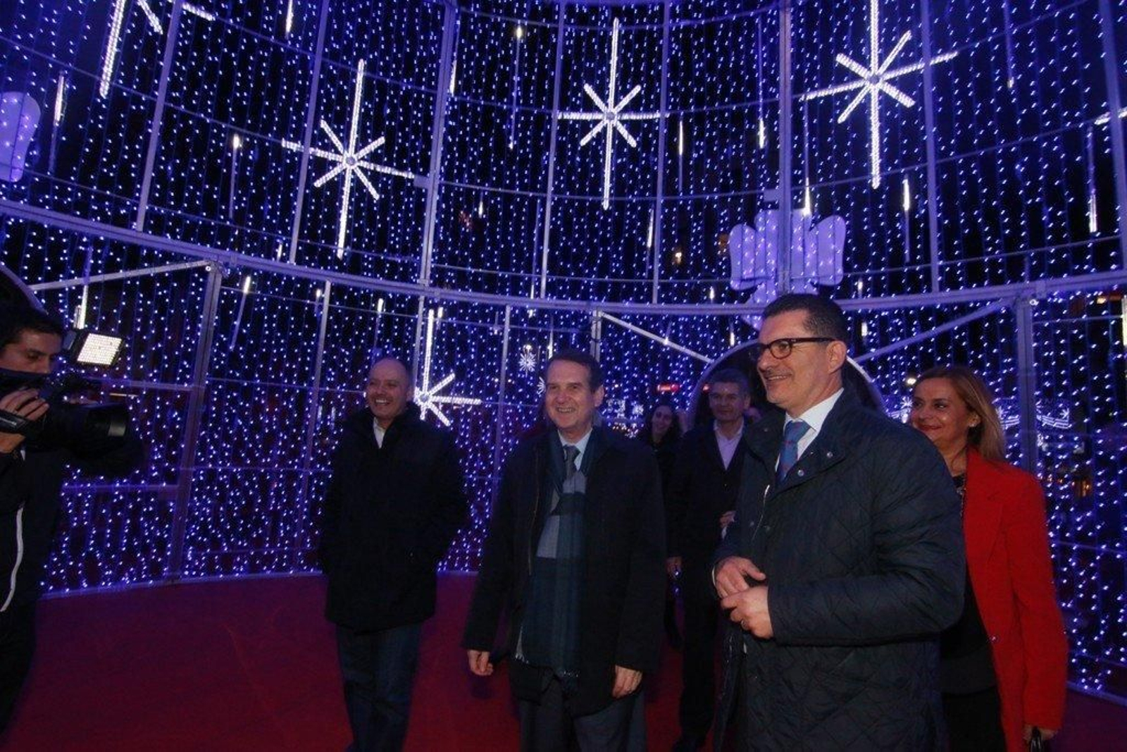 Encendido de las luces de Navidad Foto JV Landín 120