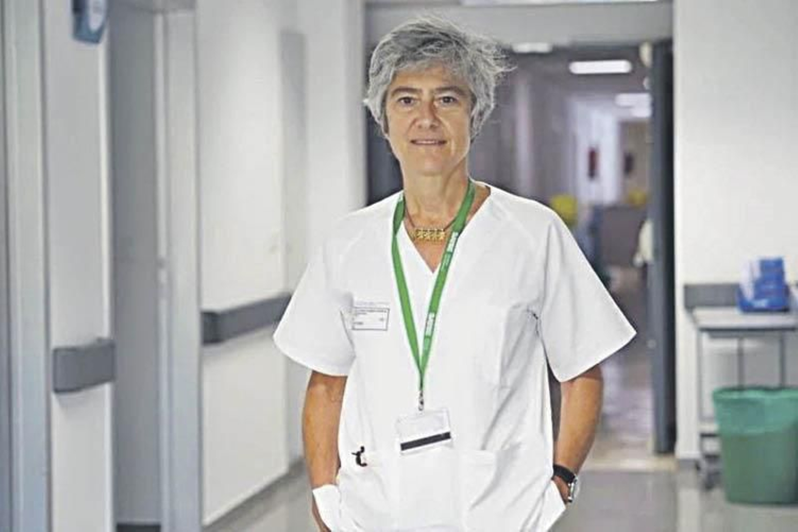 María Bustillo, nueva jefa del servicio de Medicina Interna del CHUO.
