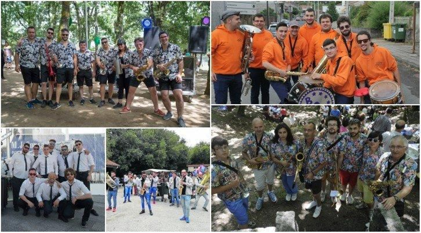 Charangas de la provincia.