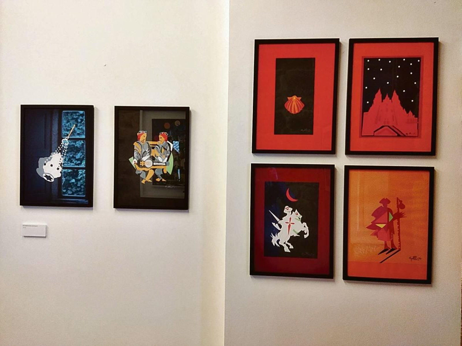 Obra de Baldomero Moreiras en la casa-museo.