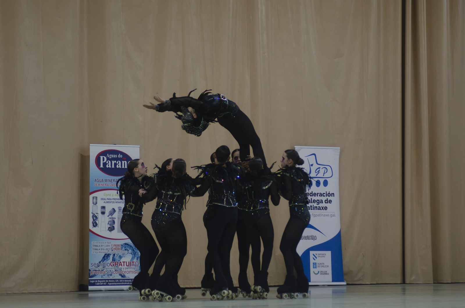 Galería | Así se vivió la Copa Gallega de Grupos Show de Patinaje