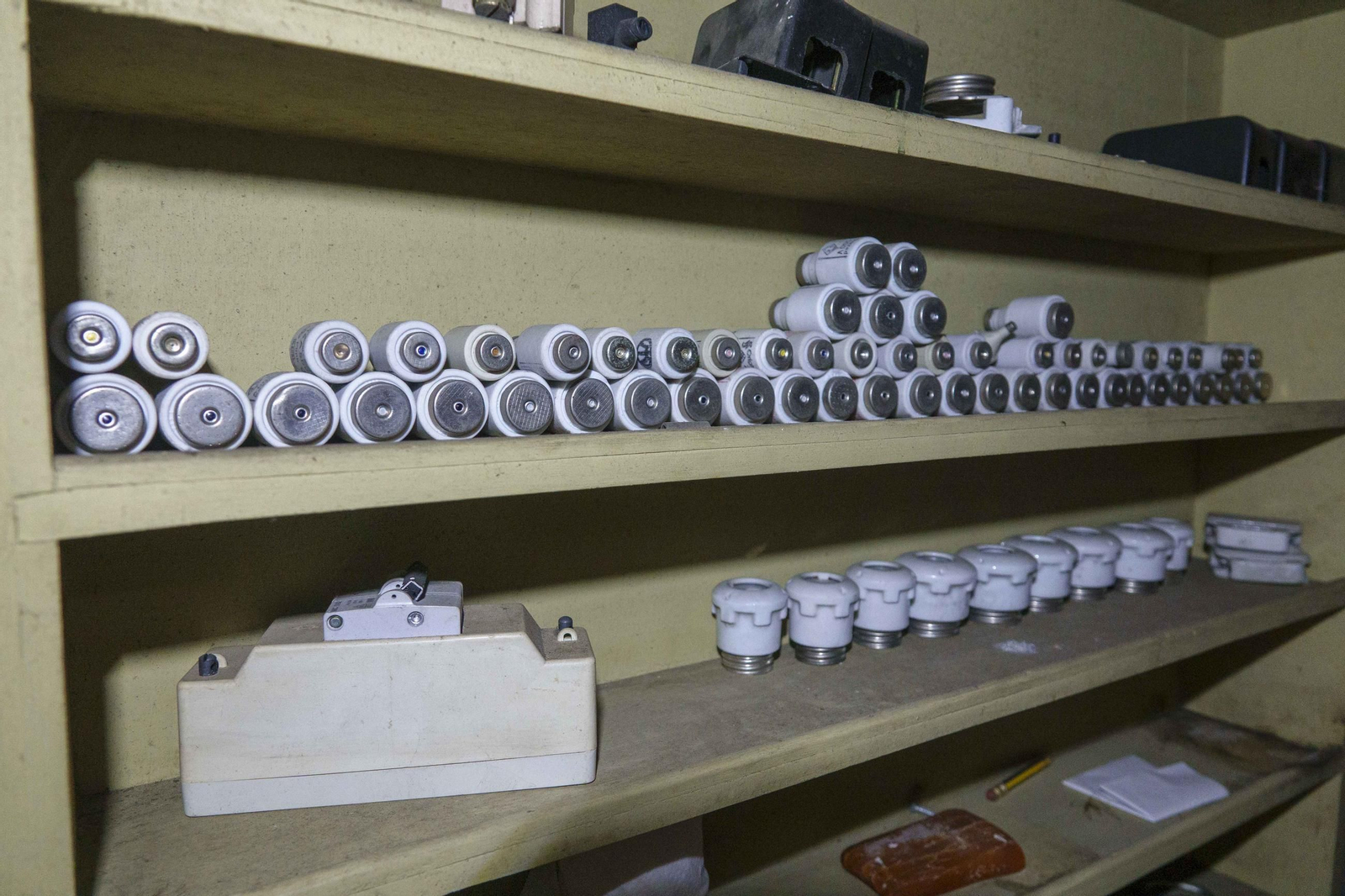 Galería | El interior del búnker nuclear que se esconde en O Castro