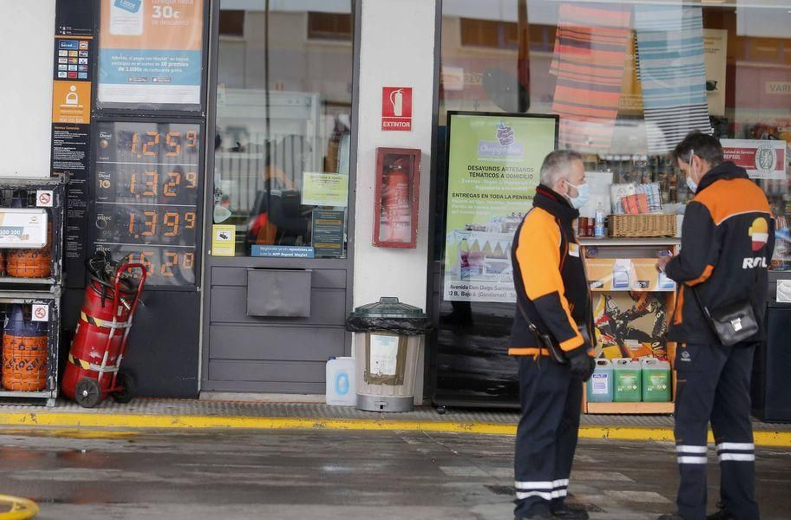 Las gasolineras recuperan clientela con el levantamiento de las restricciones de movilidad.