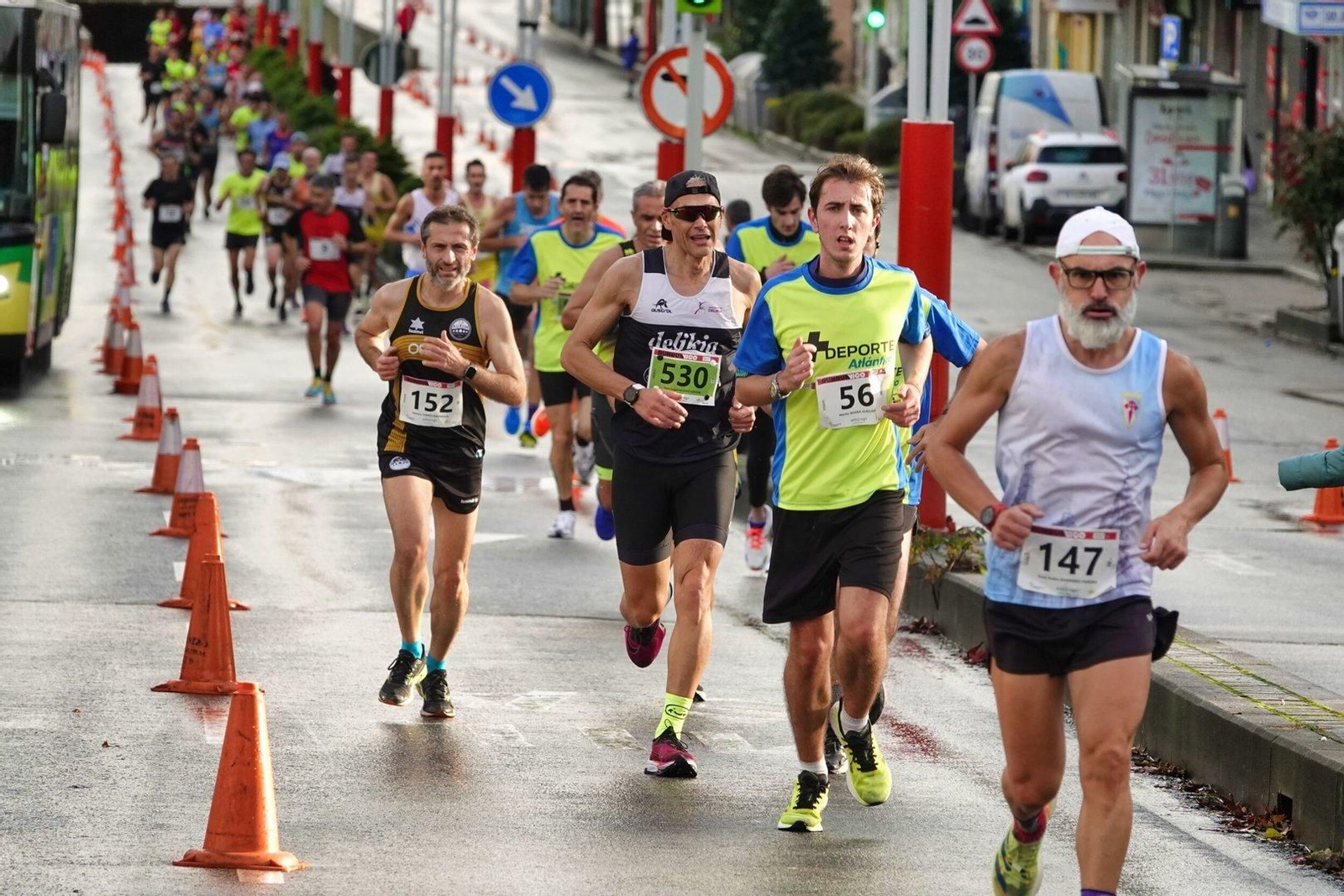 La carrera Vigo+11 en Coia.