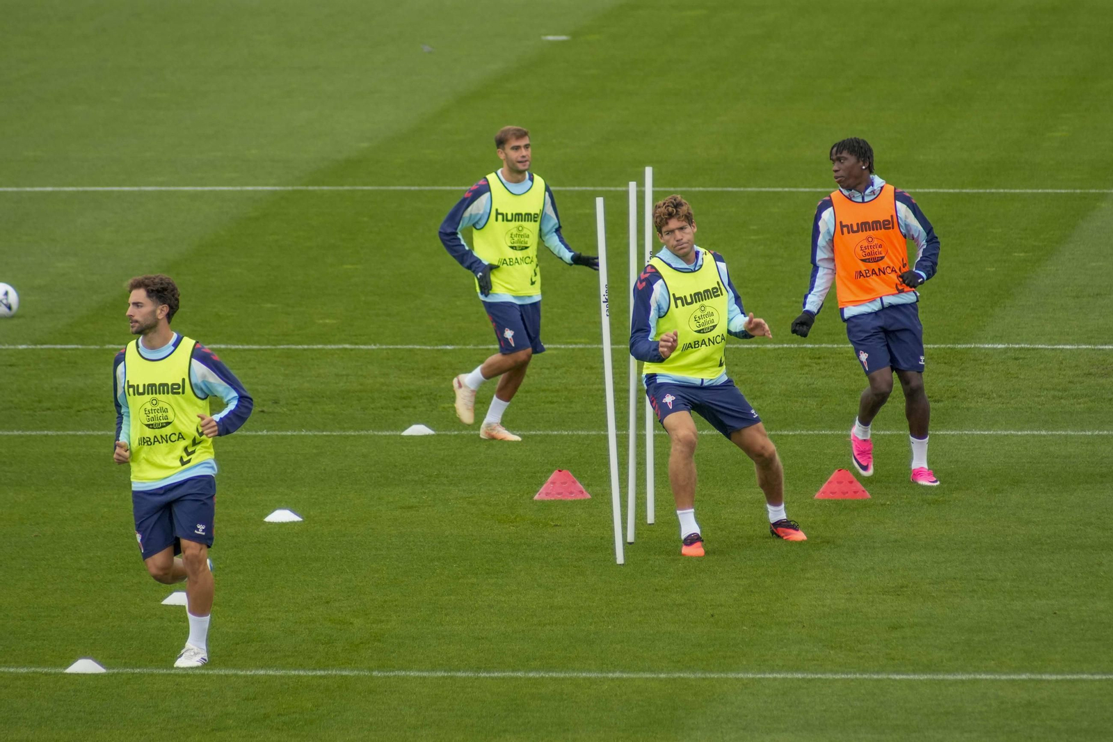Galería | El Celta prepara su duelo ante Osasuna con Driouech ya incorporado