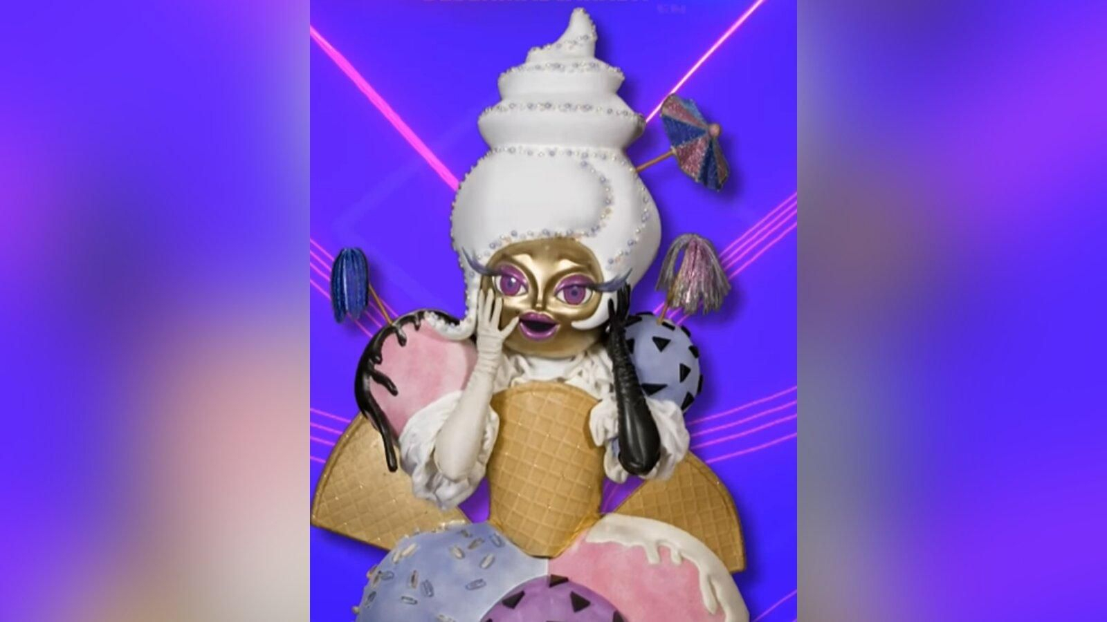 Disfraz de helado en Mask Singer.
