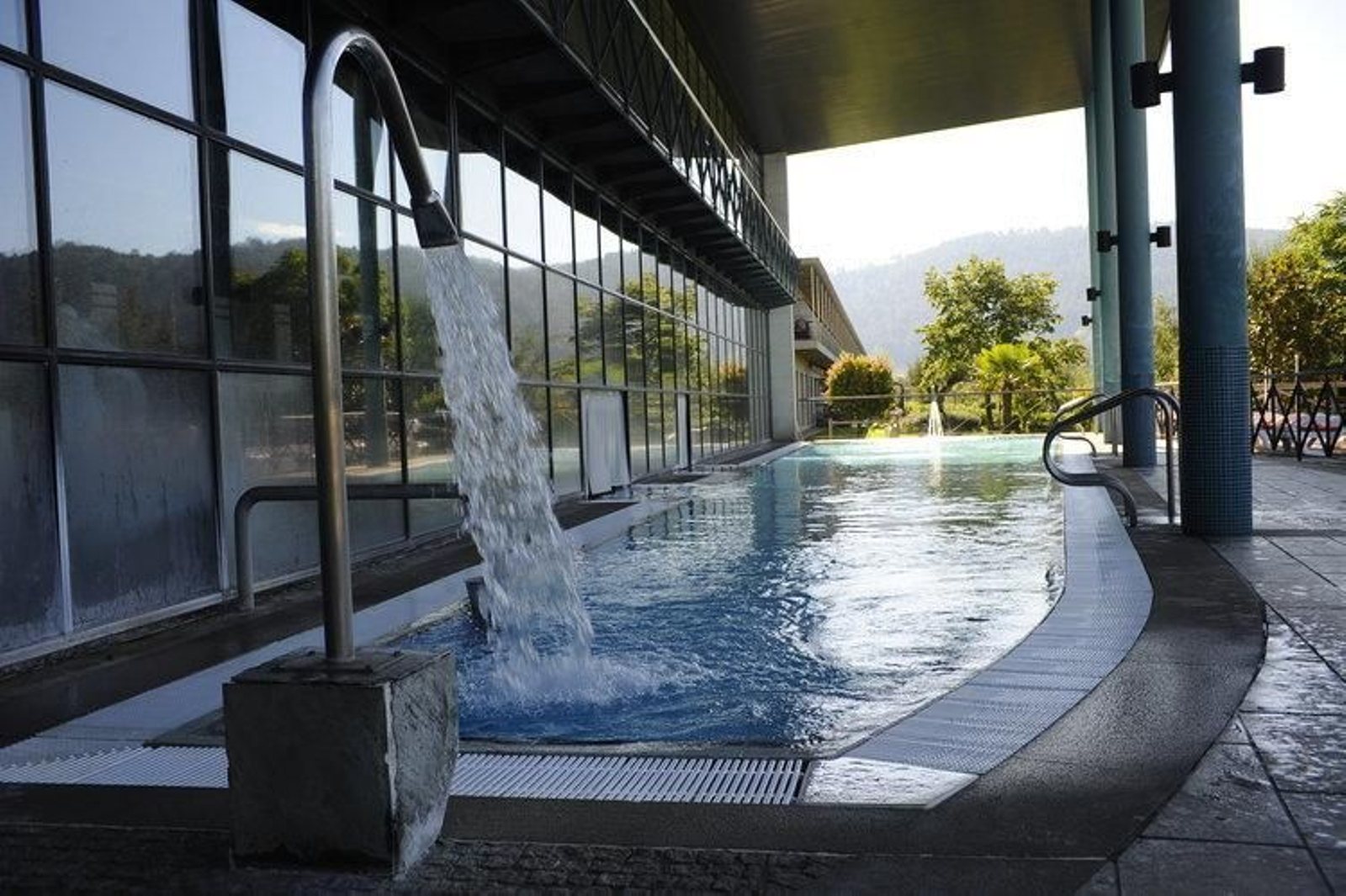 Balneario de Laias Caldaria, uno de los que participan en el programa de termalismo social.