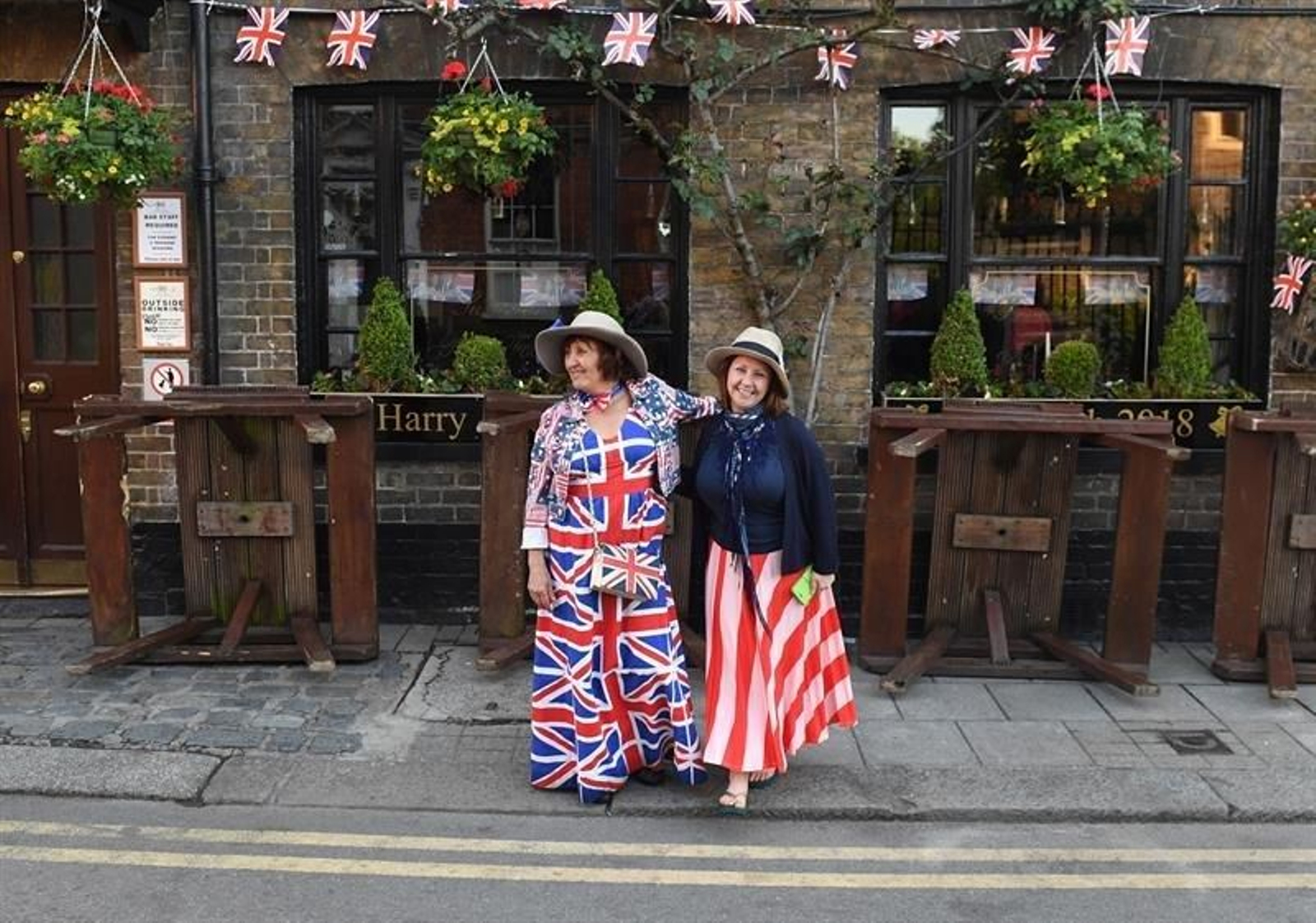El ambiente previo de la boda del príncipe Harry y Meghan Markle 12