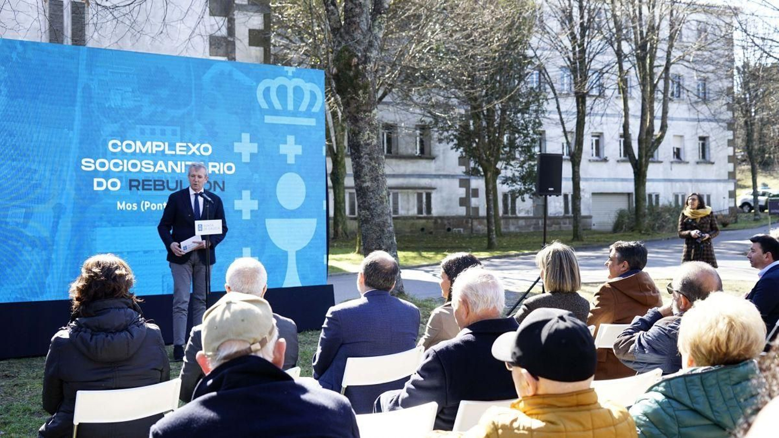 Rueda presentó ayer el centro del Rebullón.
