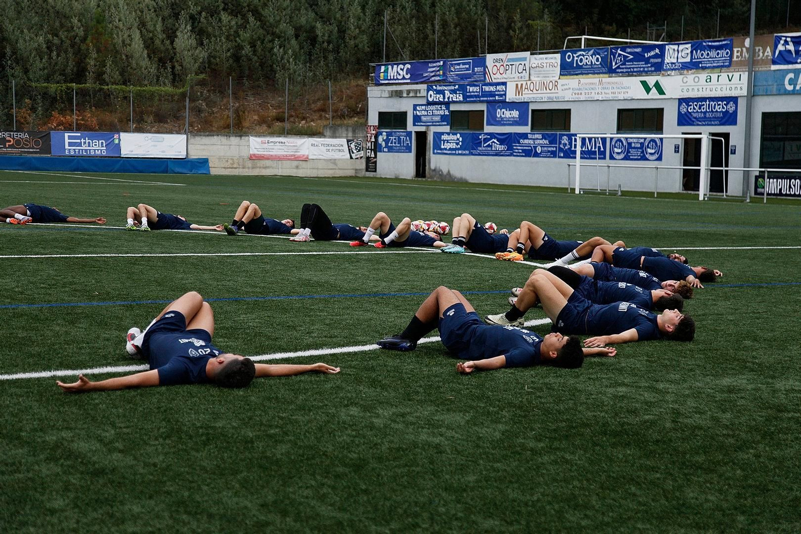 El próximo viernes, partido contra el Estradense.