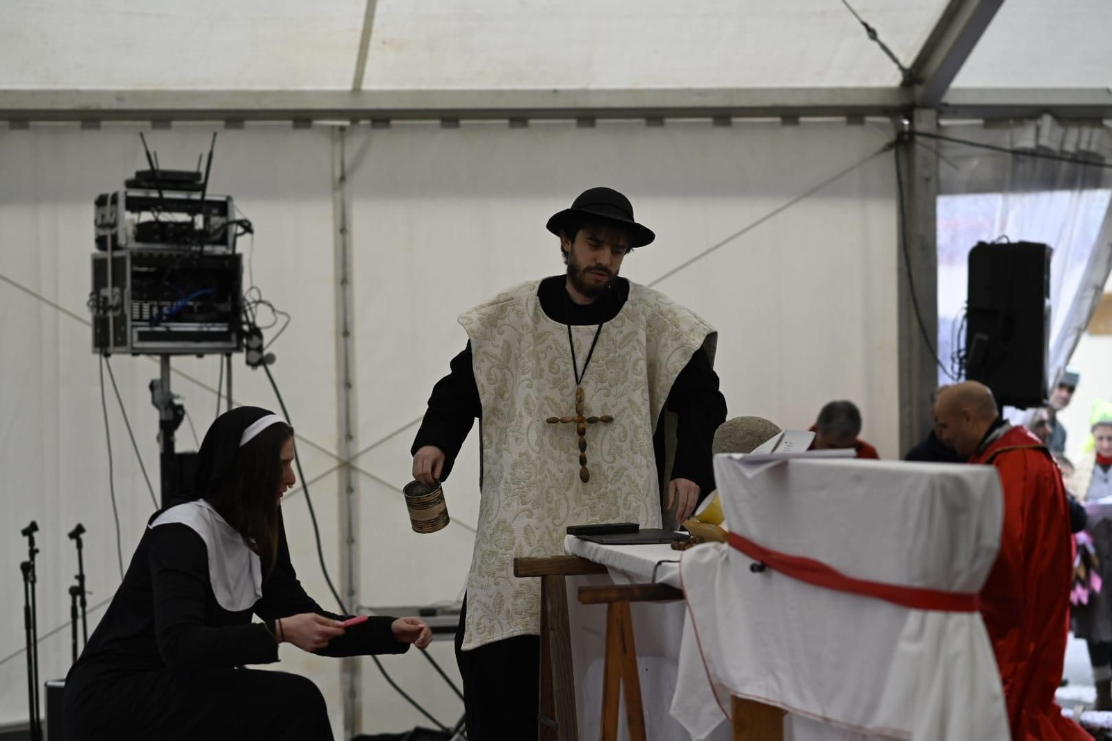 Galería | Badaladas en Eiroás pola Voda da Pita, en imaxes