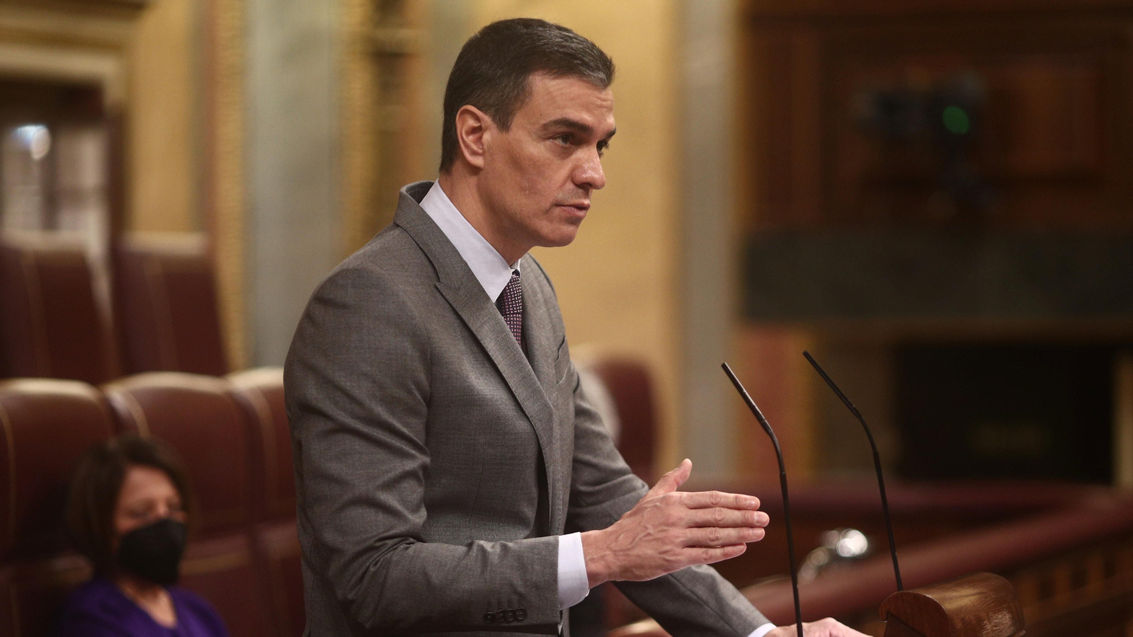 El presidente del Gobierno, Pedro Sánchez