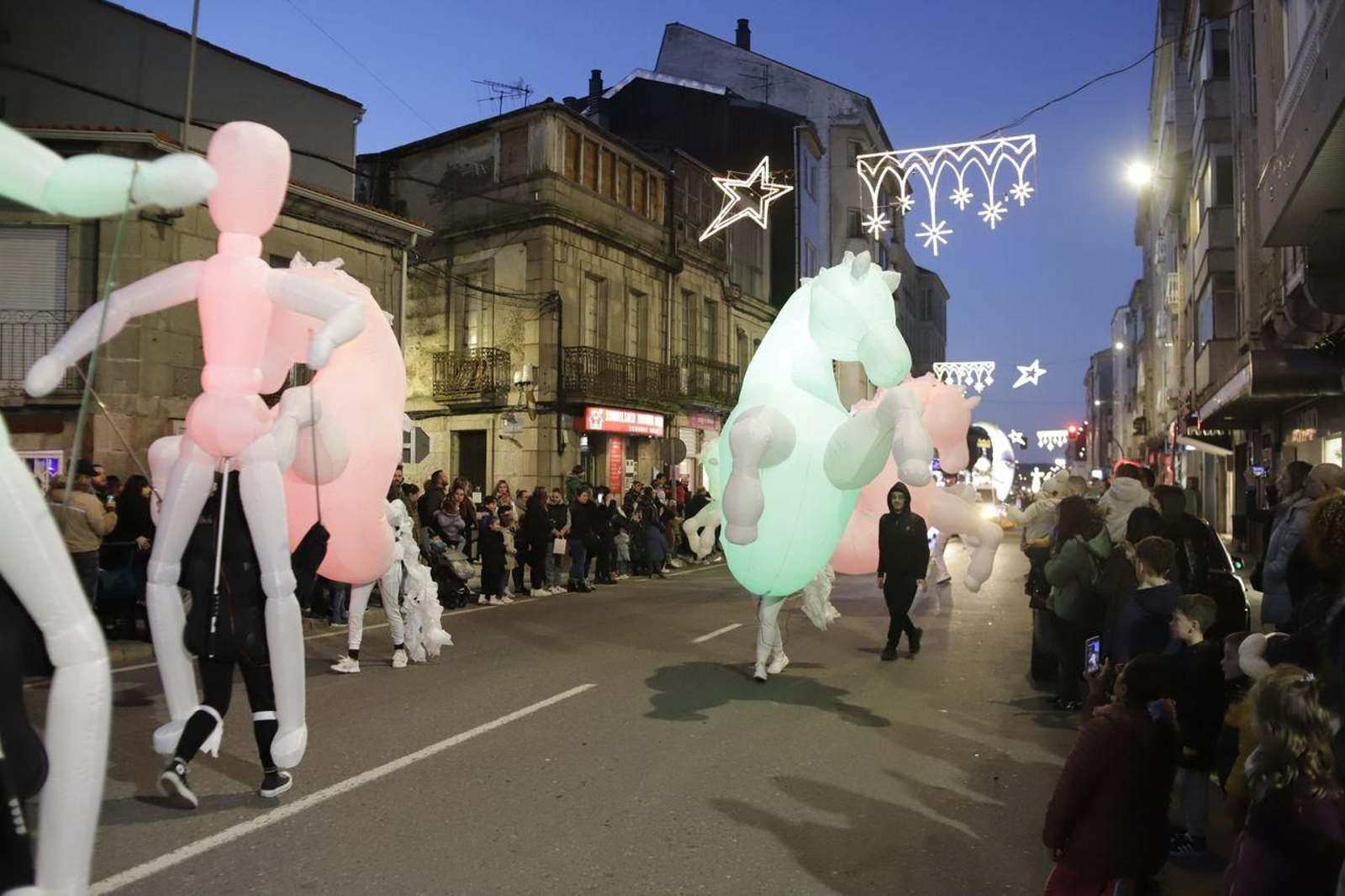 Reyes Magos en Xinzo de Limia (Foto: Néstor Álvarez)