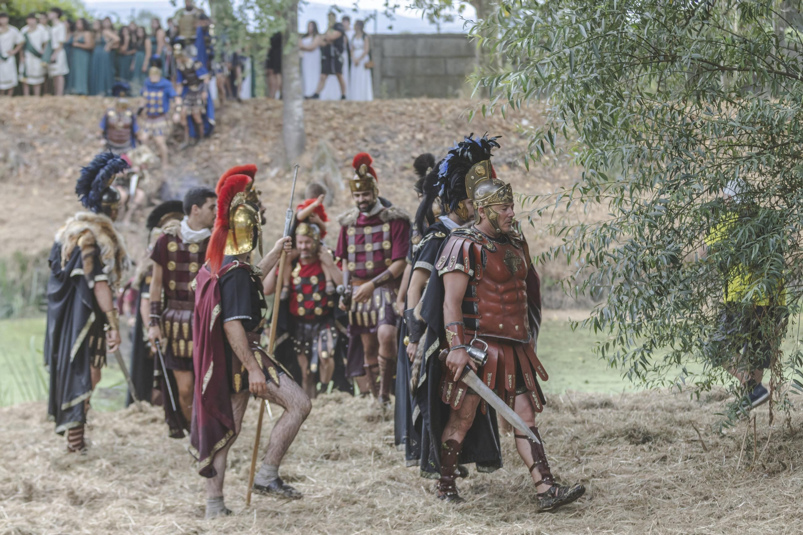 Galería | Los romanos cruzan el Lethes: Xinzo pone fin al Esquecemento, un evento con cifras récord
