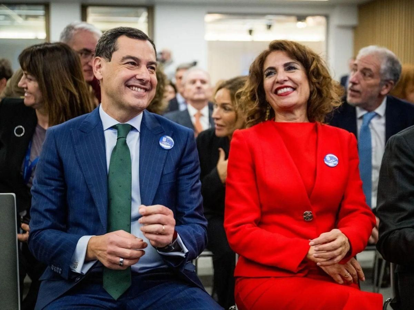 Juanma Moreno y María Jesús Montero, candidatos de las dos principales fuerzas.