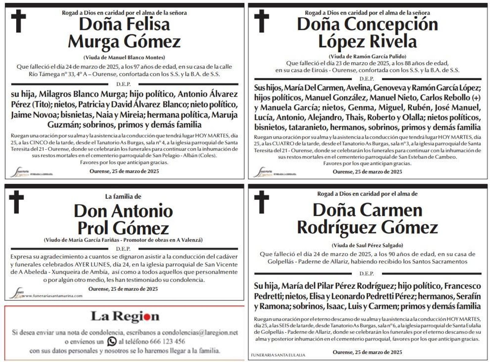 25 de marzo.