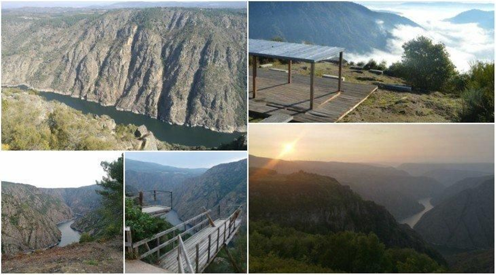 Miradores en la Ribeira Sacra.