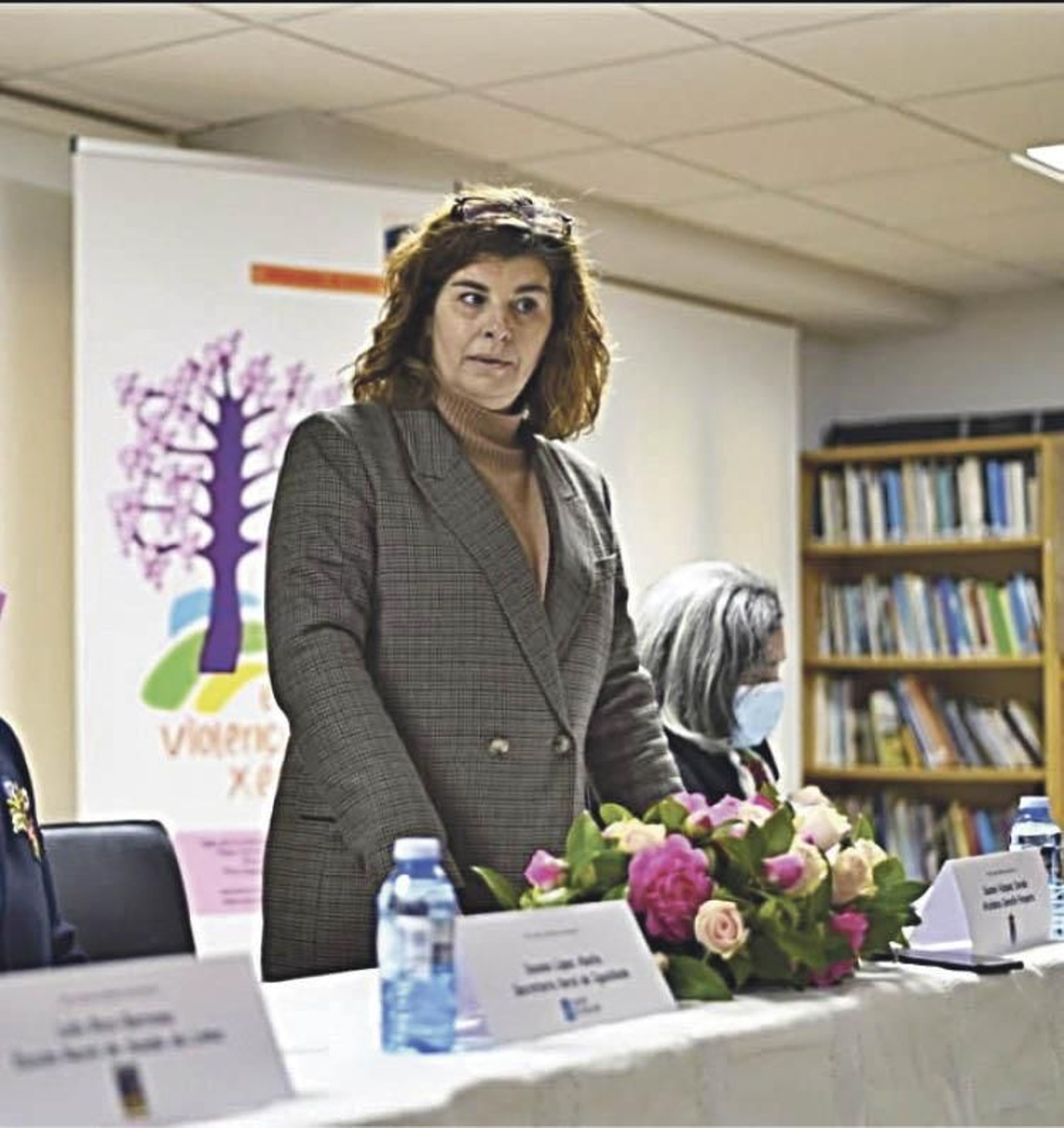 Susana Vázquez, alcaldesa de Porqueira.