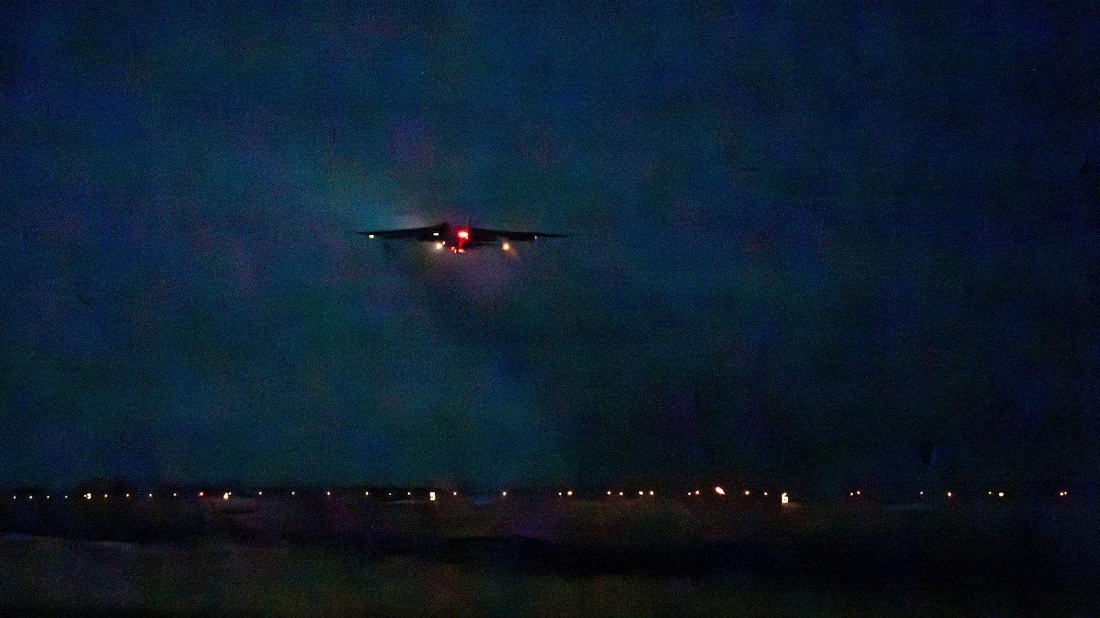 Un bombardero B-52
