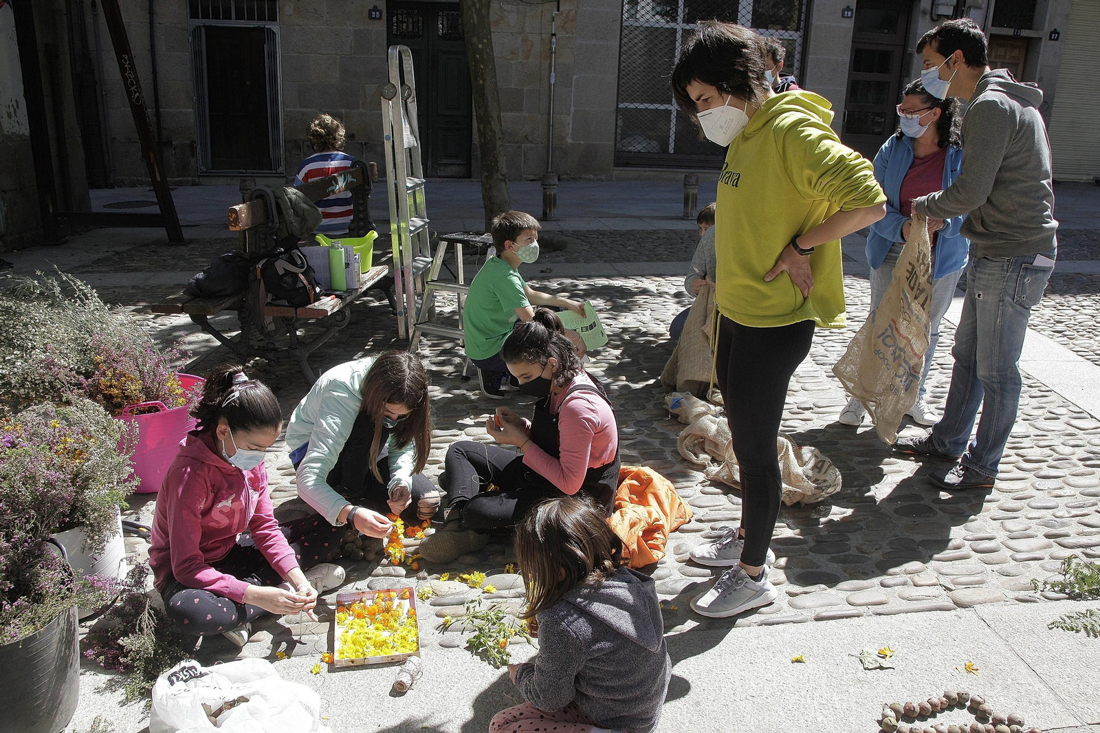 Celebración Maios en Ourense