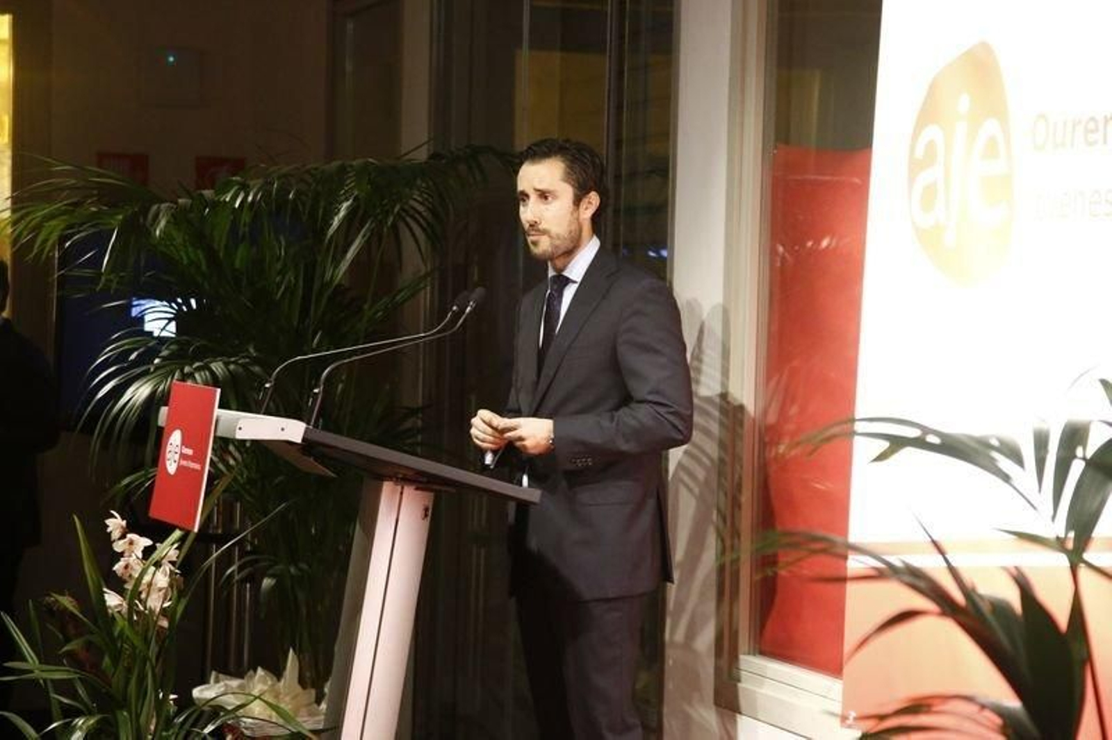 Lois Babarro presidente AJE Ourense.