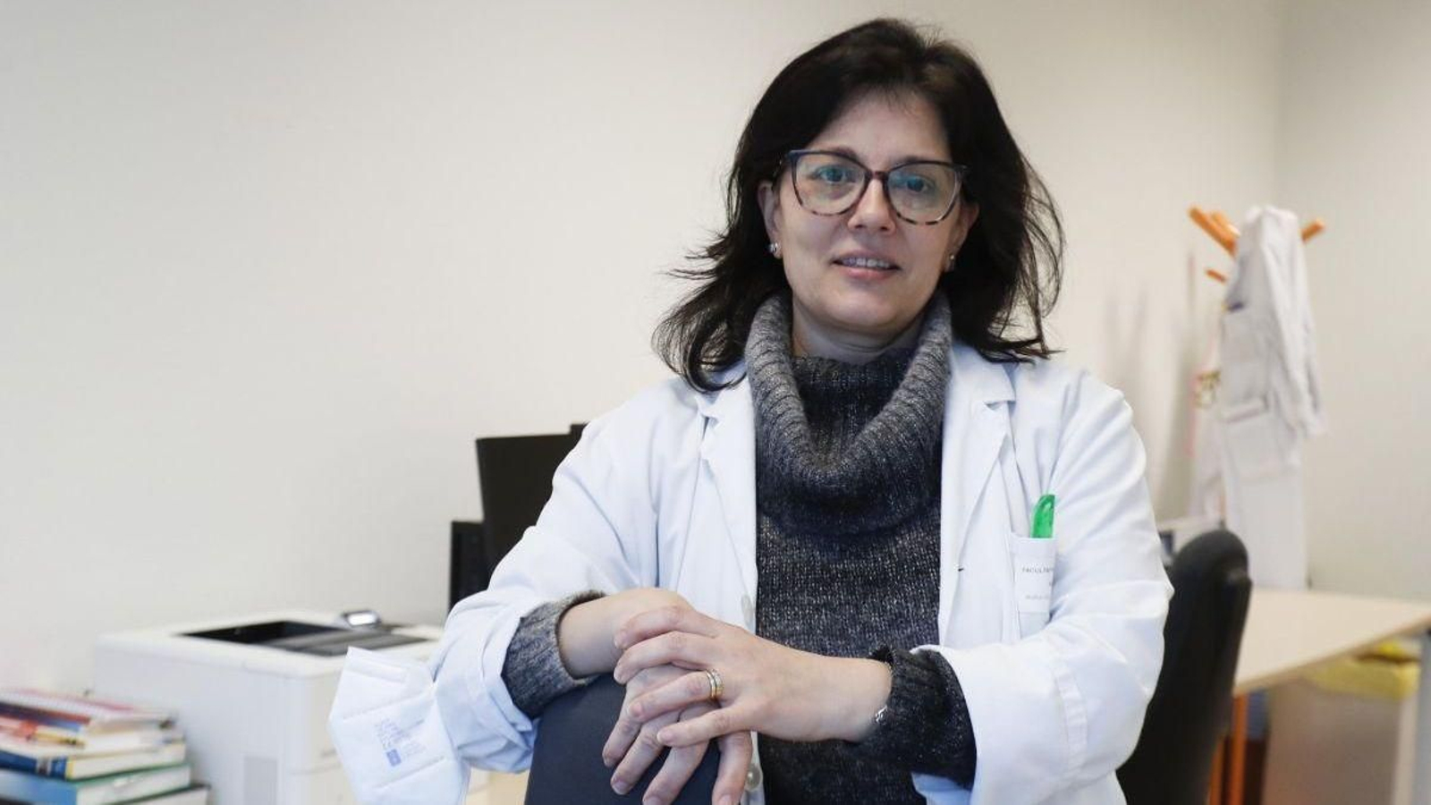 La coordinadora de la consulta de cefaleas, María Dolores García Bargo.