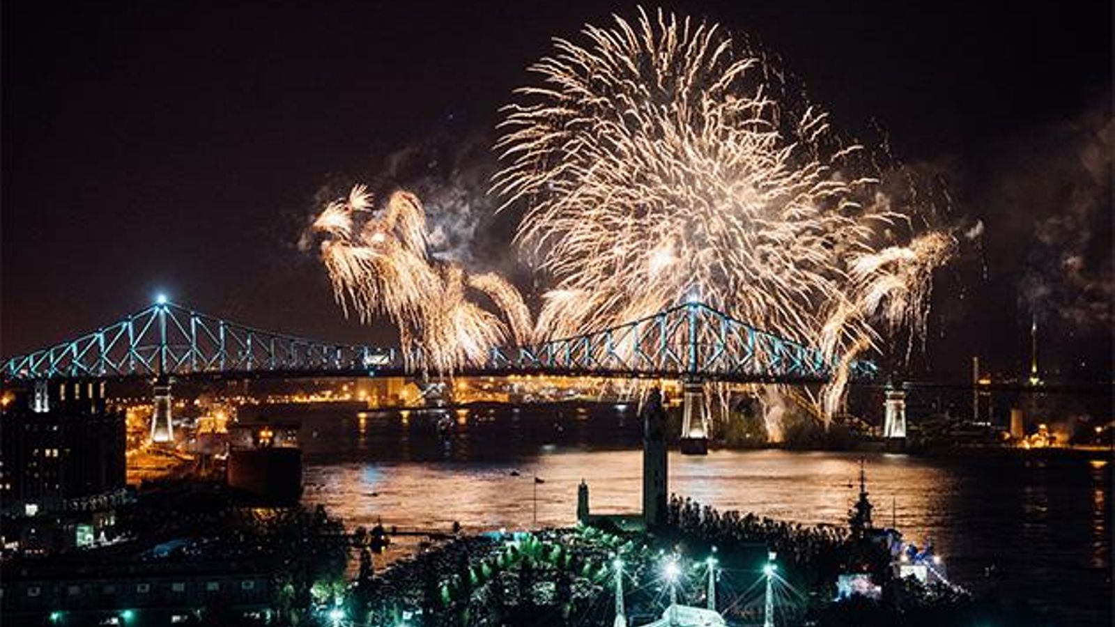 Celebrción de la Nochevieja en Montreal