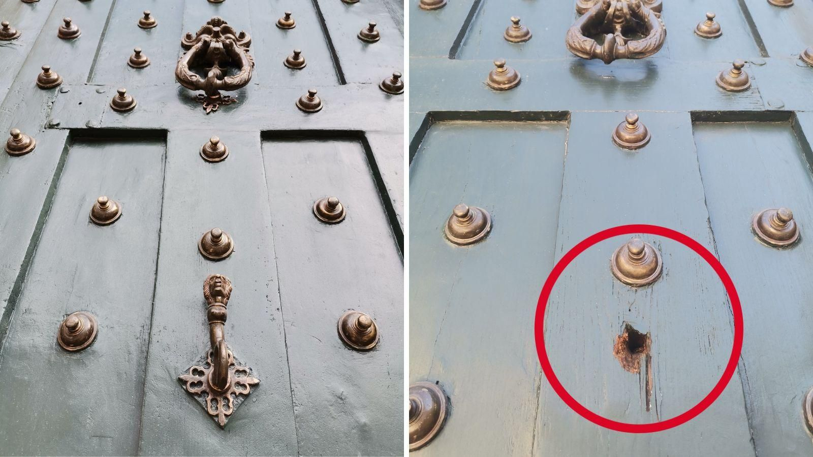 El elementro robado de la Catedral de Ourense