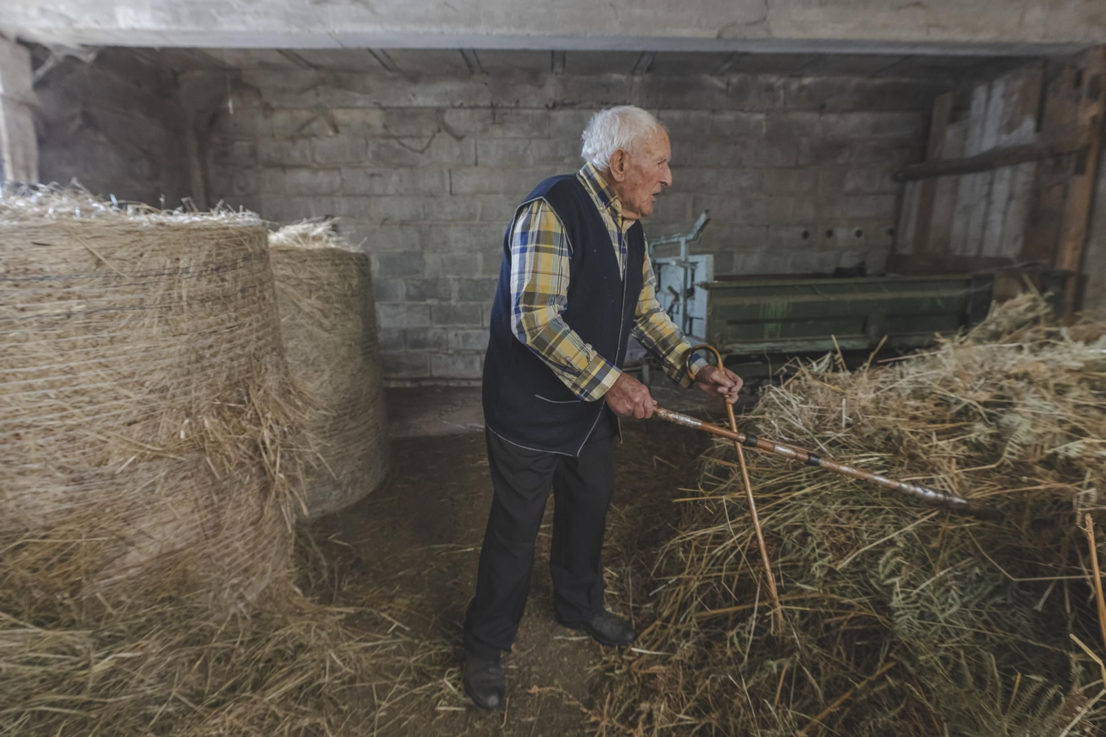 Galería | Así es la vida del centenario más longevo de Ourense, Eustaquio Pérez