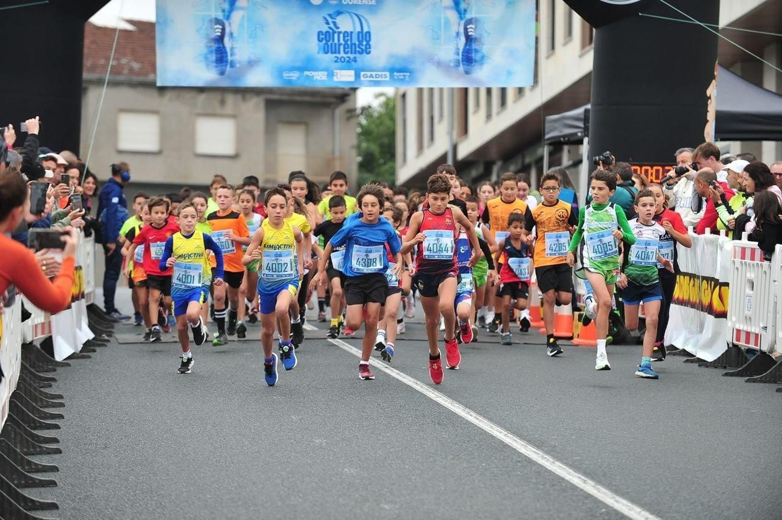 Los más pequeños, a la carrera