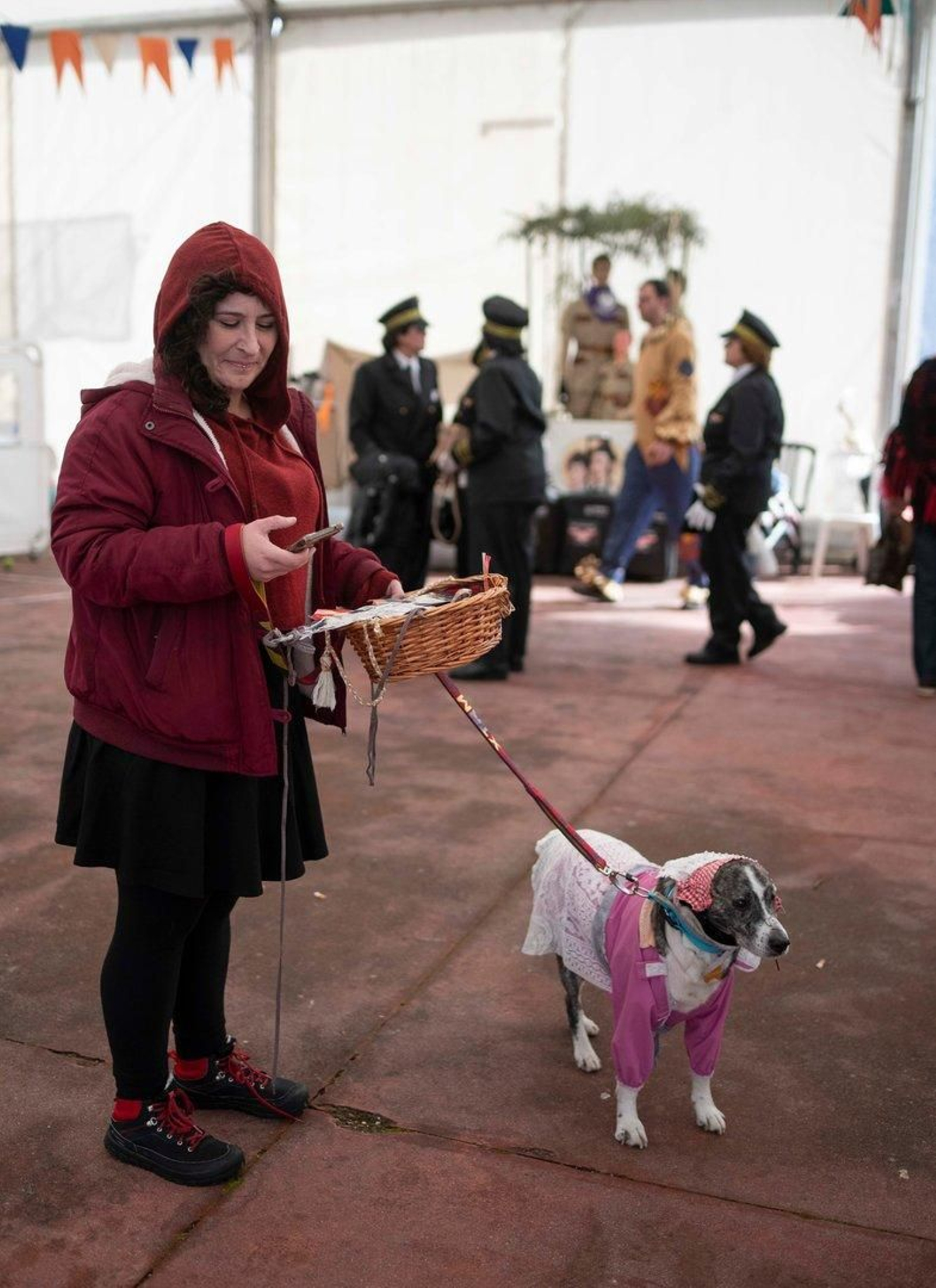 Seixalvo (Ourense). 11/02/2024. Domingo Gordo de Entroido en Seixalvo coa celebración dun xantar festivo popular  para ocasión.Foto: Xesús Fariñas