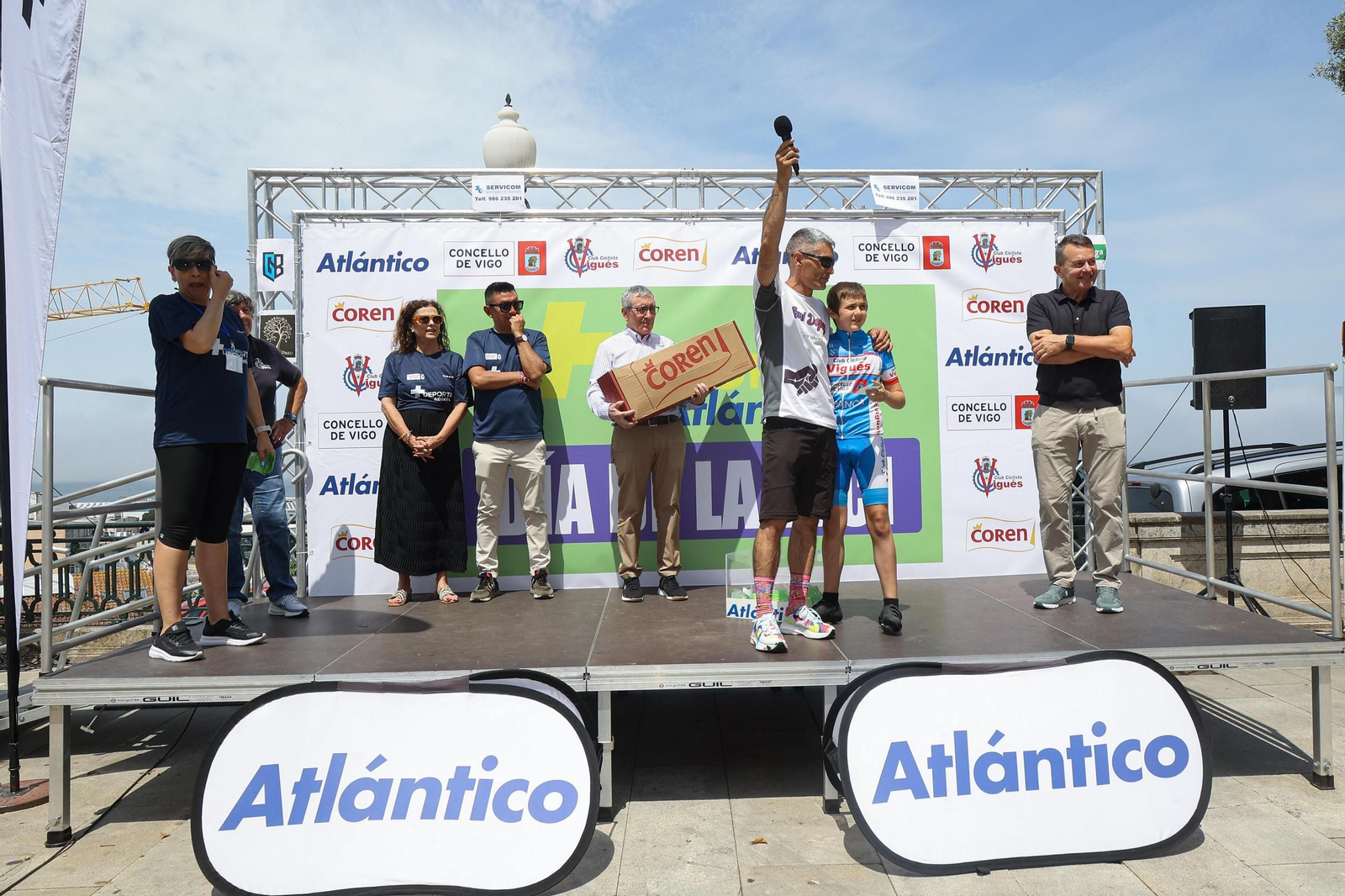 Galería | El ciclismo toma Vigo con la primera edición del Día de la Bici de Atlántico