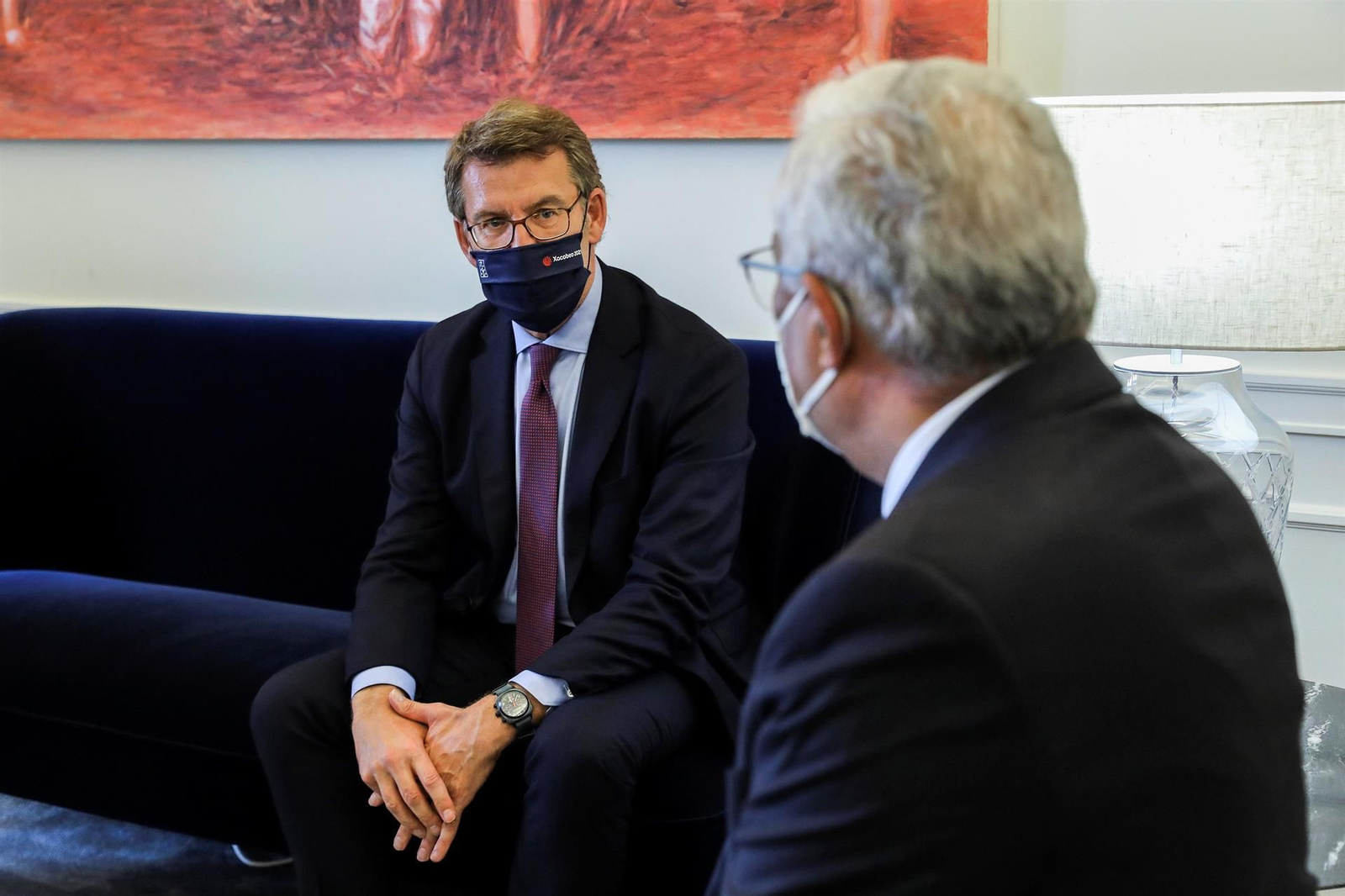 Núñez Feijóo y Antonio Costa (EFE)