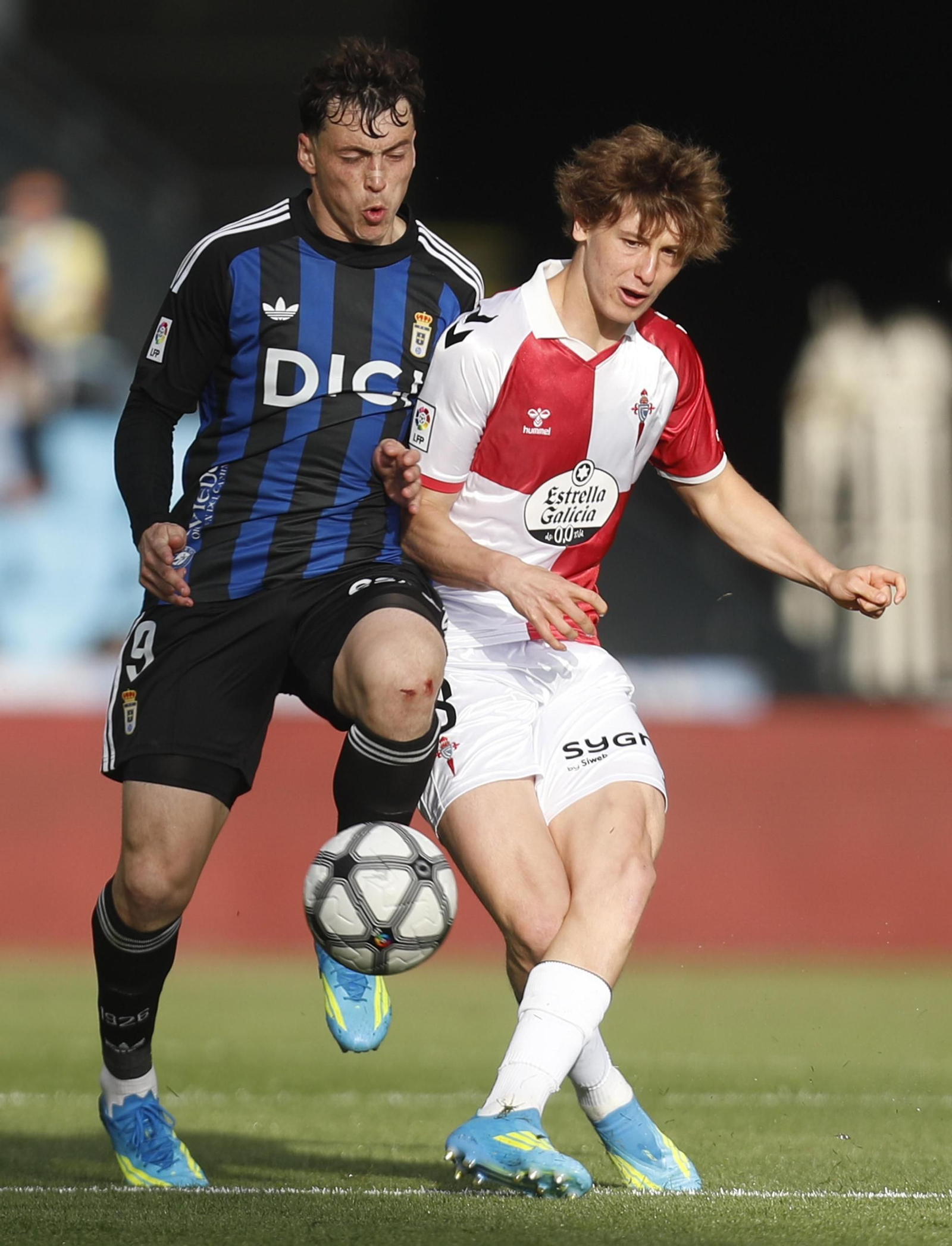 Galería | El partido entre Celta y Oviedo, en imágenes