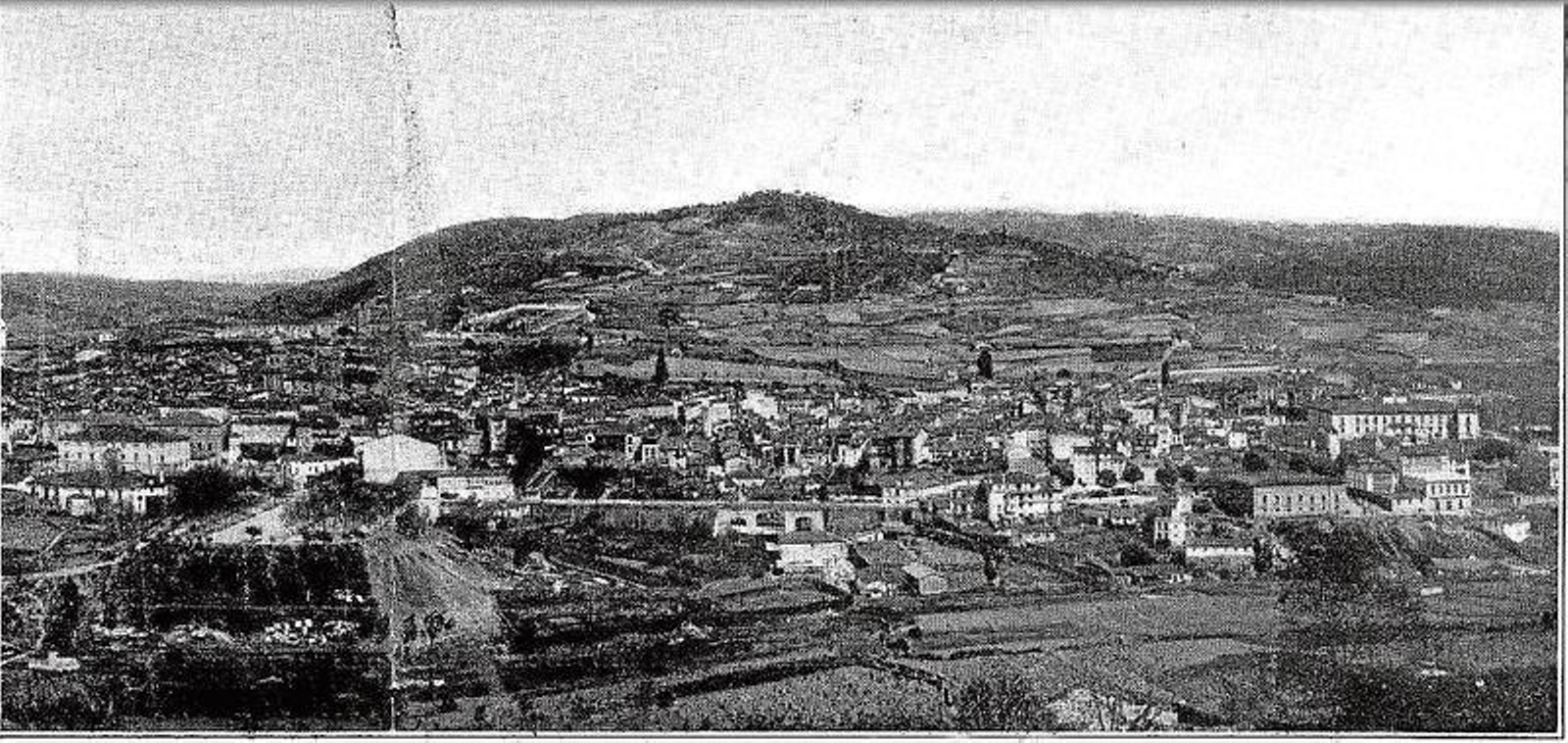 La ciudad en 1910 en fotografía de José Pacheco para Vida Gallega