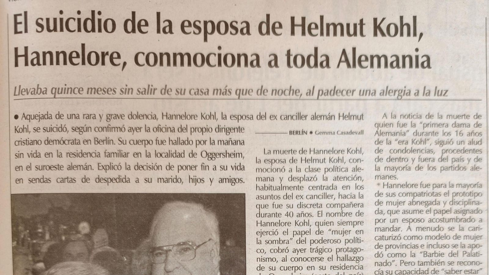 Los titulares de La Región del 6 de julio del 2001