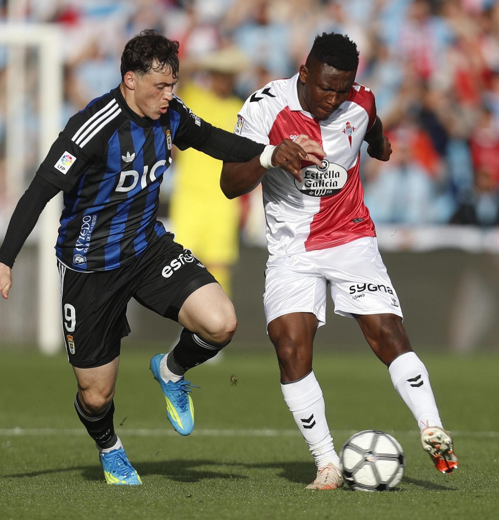 Galería | El partido entre Celta y Oviedo, en imágenes