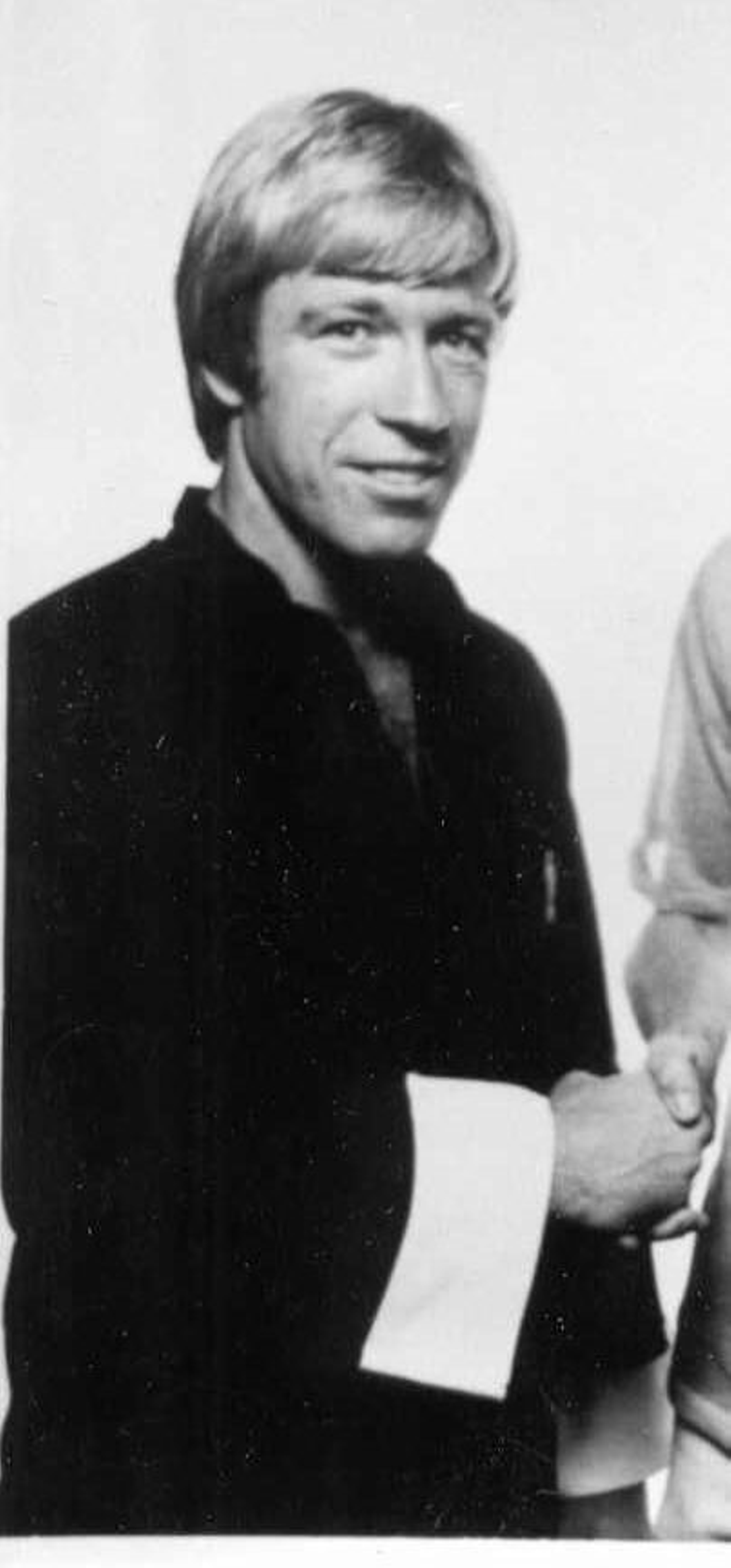 El actor Chuck Norris (1976).