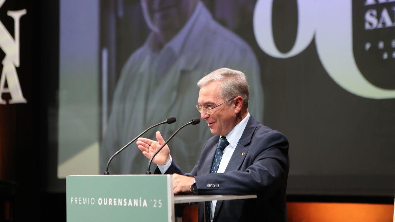 Luis Menor, presidente de la Diputación de Ourense.