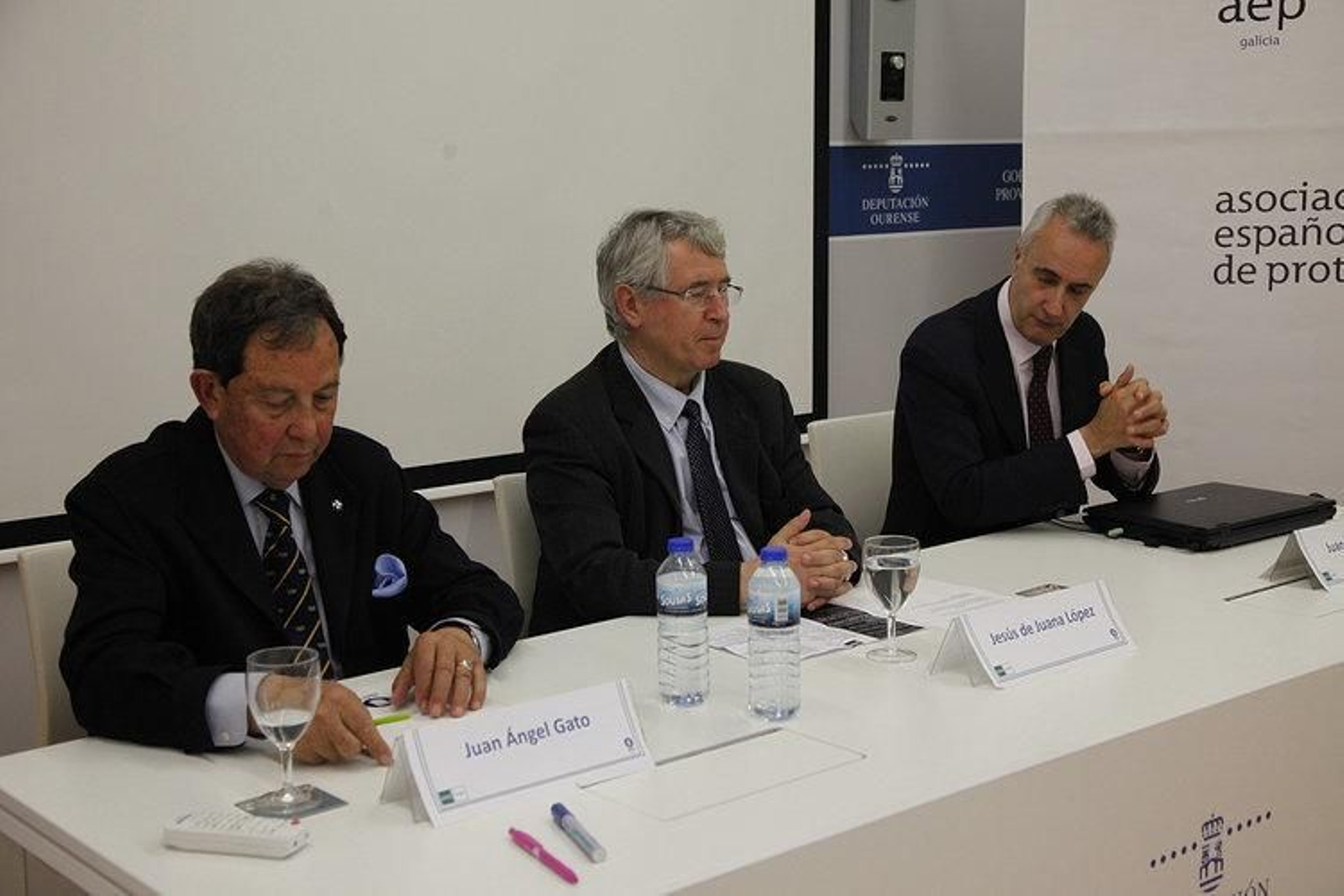 Gato, Jesús de Juan y Juan José Feijoo.